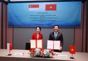 Singapore and Việt Nam sign MOC on rice trade
