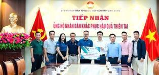 Wilmar CLV donates 571,500 to support storm and flood victims in northern and central Việt Nam