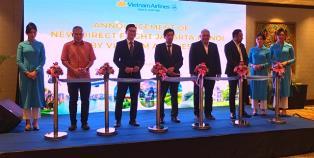 Vietnam Airlines launches direct flight connecting Hà , Jakarta