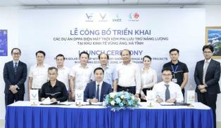 VinEnergo deploys solar power projects with battery storage in Hà Tĩnh

