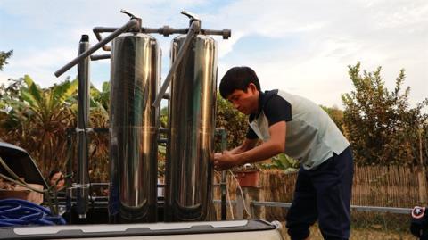 Clean water brings relief