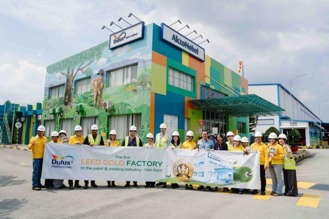 AkzoNobel Bình Dương plant earns LEED Gold certification from US Green Building Council