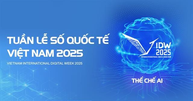 Việt Nam International Digital Week 2025 to discuss institutional framework for AI era
