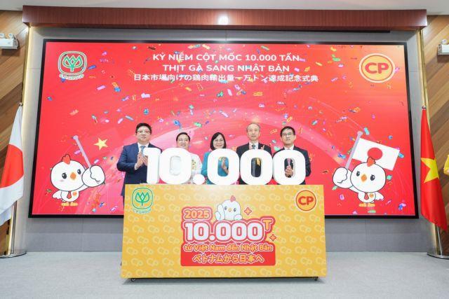 CPV Food Bình Phước marks 10,000-tonne chicken export to Japan