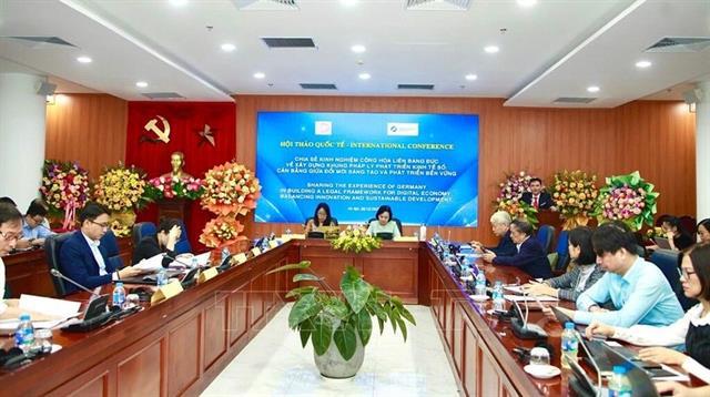 Việt Nam, Germany foster cooperation to complete legal framework for digital economy