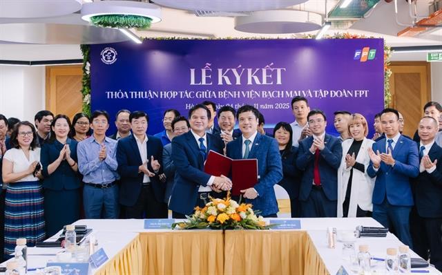 Bach Mai Hospital cooperates with FPT to build a smart hospital