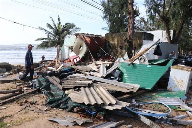 Typhoon Kalmaegi damage