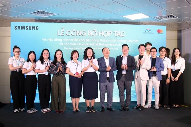 HCM Citys Metro Line 1 introduces cashless payment system, green utilities