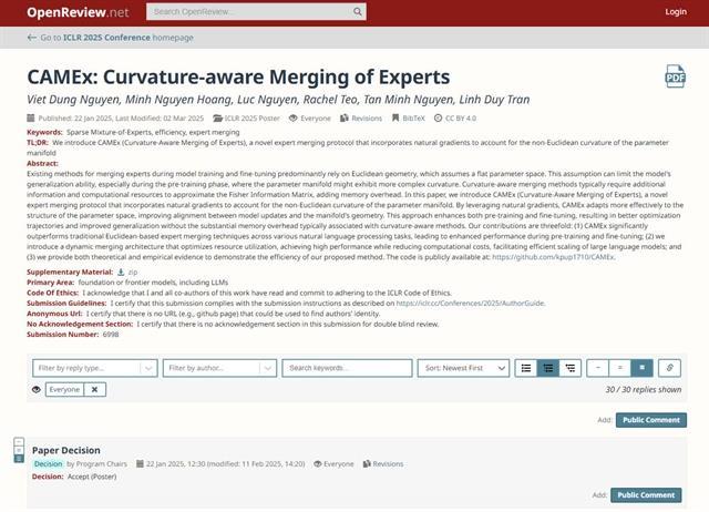 Viettel AI showcases 5-fold model scaling breakthrough at global conference