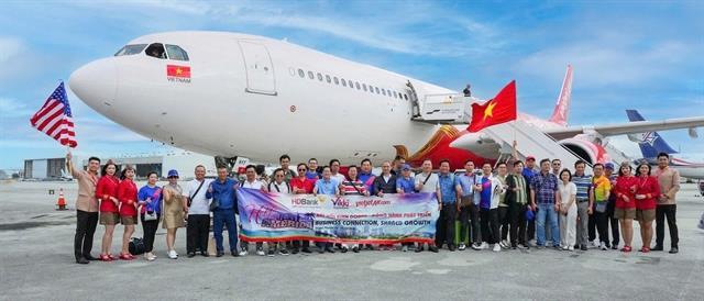 Flight aims to boost Việt Nam–US trade and investment ties