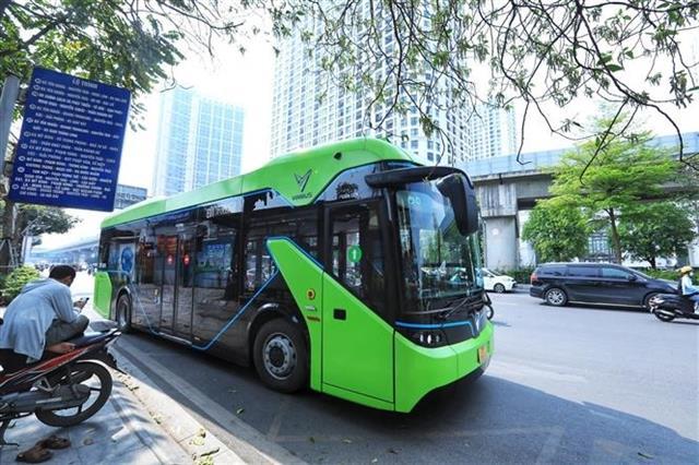 Hà Nội aims for full transition to green energy buses by 2030