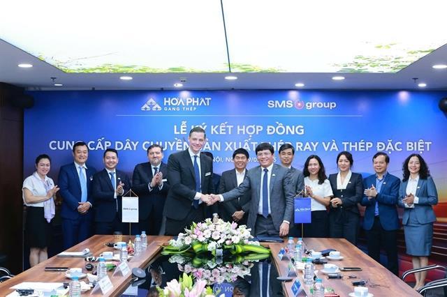 Hoà Phát signs deal to produce high-speed rail tracks from 2027