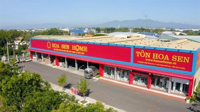 Hoa Sen seeks 500 prime locations to expand its building materials retail chain