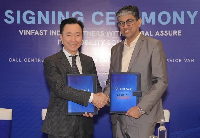 VinFast signs deal to strengthen customer service network across India