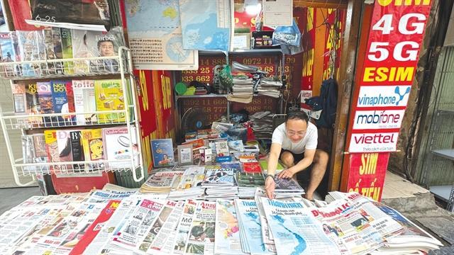 Print newspapers in digital era