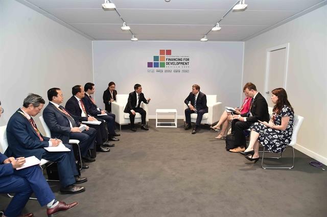 Deputy PM meets Finlands foreign trade minister