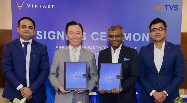 VinFast partners with myTVS to build robust after-sales service network across India


