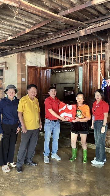 GO Vinh delivers emergency aid to flood-hit Nghệ An