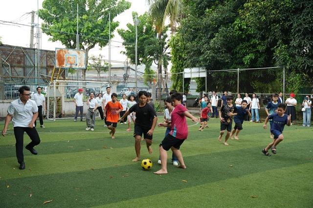 Shinhan Life maintains a long-term partnership with SOS Childrens Villages Vietnam