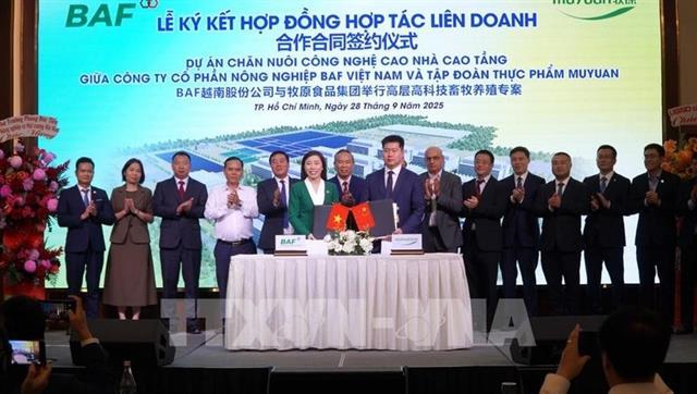 Việt Nam, China firms partner to supply 1.6 million pigs to southern market