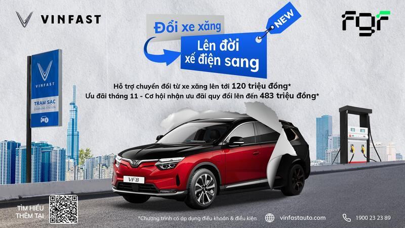 VinFast launches incentives to switch to electric cars
