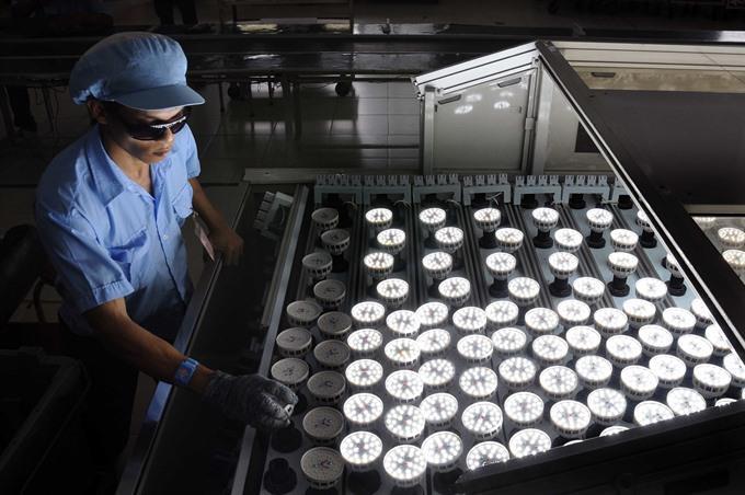 LED market sees dazzling future