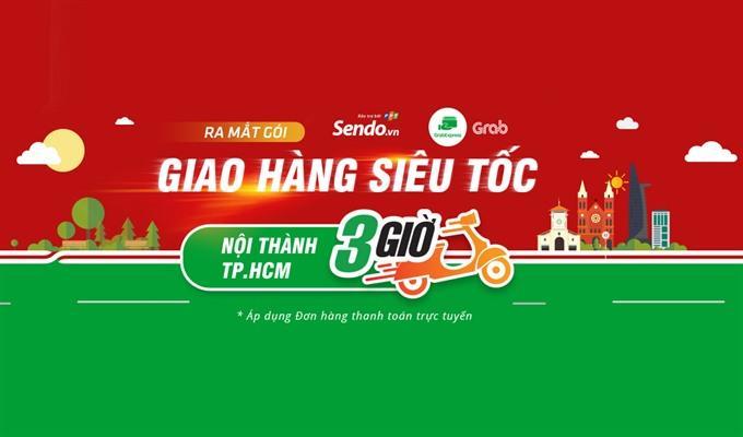 Sendo partners with GrabExpress