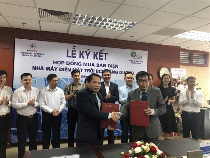 EPTC agrees to buy BCG solar power