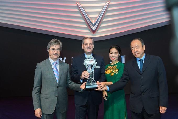 VinFast wins AUTOBEST ‘A Star is Born award