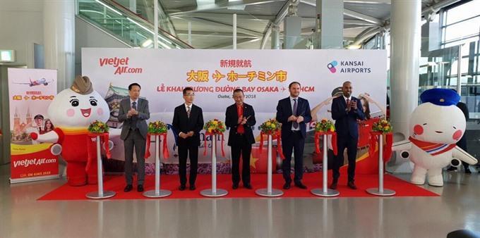 VietJet launches HCM City - Osaka route