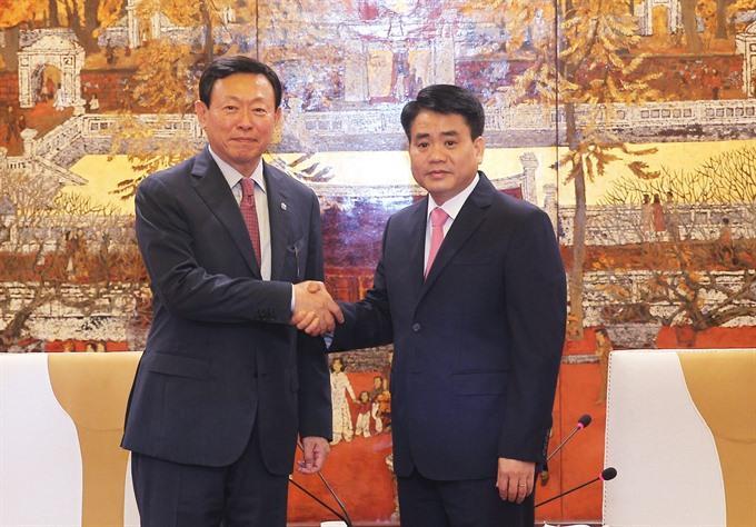 RoKs Lotte Group wants to expand investment in Ha Noi