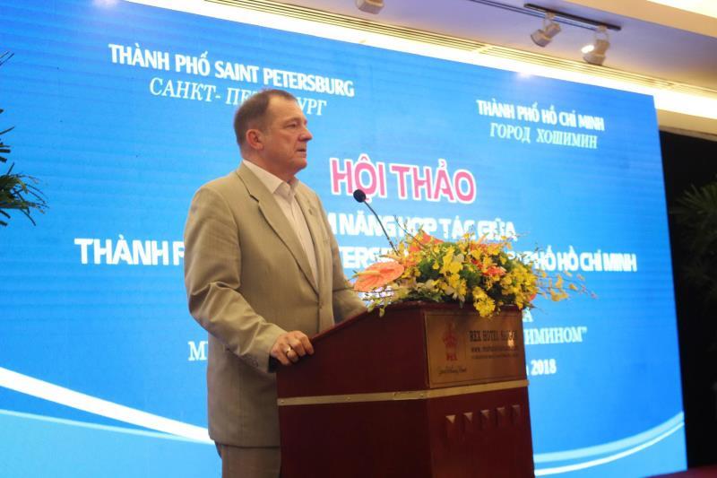 City talks links with St Petersburg