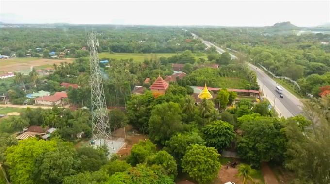 Vietnamese telecom company introduces unbelievable 4G service in Golden Pagoda country
