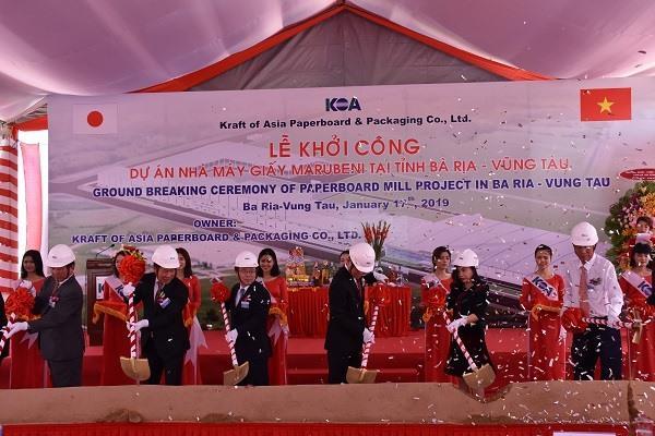 Work starts on large paperboard mill