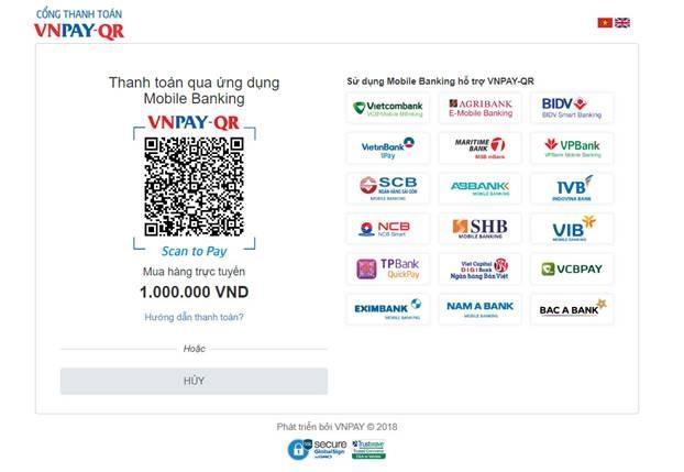 EVN accepts QR payments