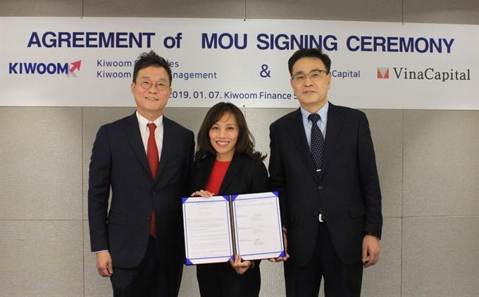 VinaCapital inks deal with Kiwoom