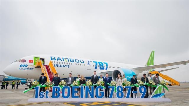 Bamboo Airways takes delivery of first Boeing Dreamliner
