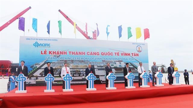 Vinh Tan international seaport opens in Binh Thuan