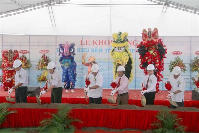 Work on 193 million port complex begins in Tra Vinh