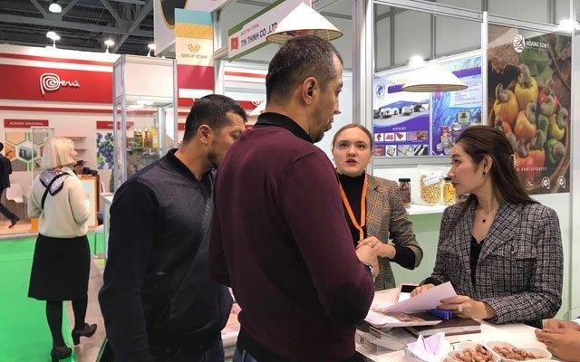 Vietnamese firms join intt food fair in Russia.
