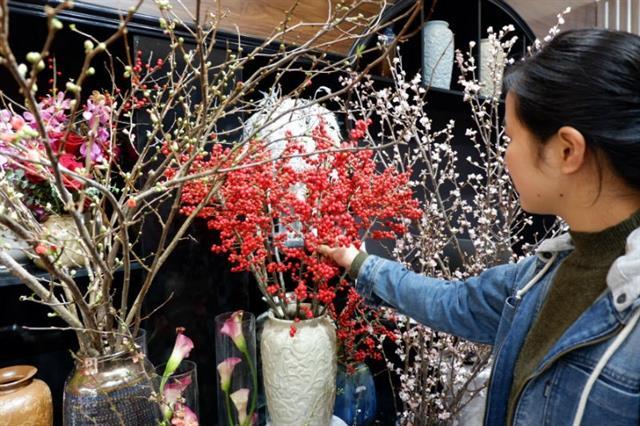 Expensive imported flowers a hot item for Tet
