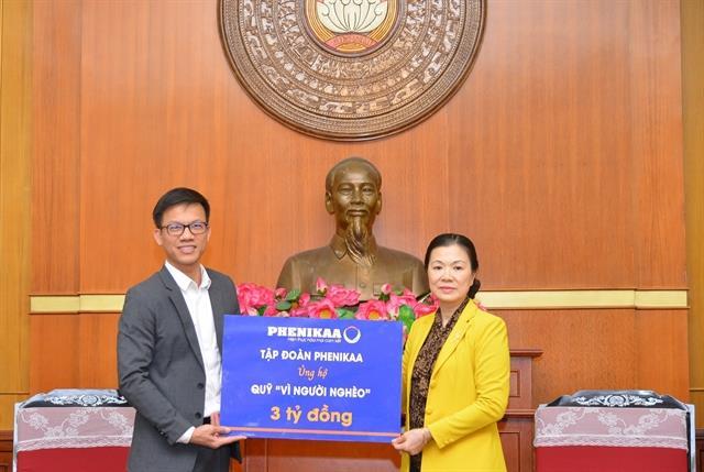 Phenikaa Group donates VND5 billon to the poor