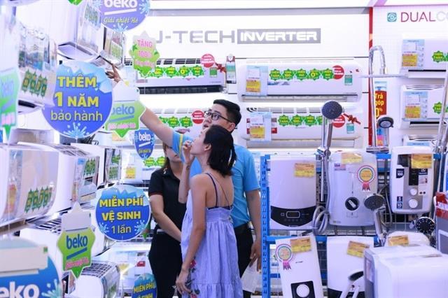 Sales of household appliances soar during National Sales Promotion Month
