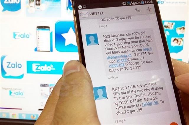New decree to combat spam in Viet Nam