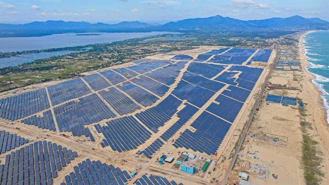 Phu My solar power plant goes on stream