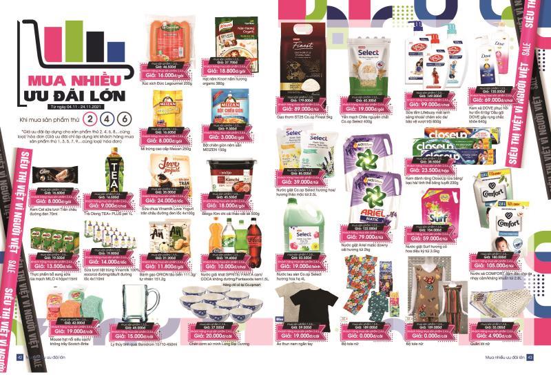 Co.opmart, Co.opXtra offer big discounts on sausage, seasoning