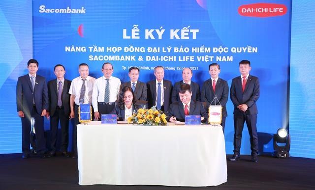 Sacombank, Dai-ichi Life take bancassurance partnership to higher level