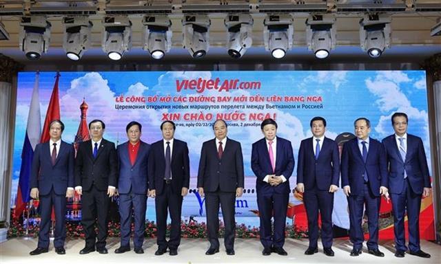 Vietjet to launch direct flights to Russia next year