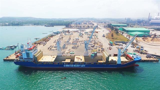 Steel structures shipped to power and refinery projects