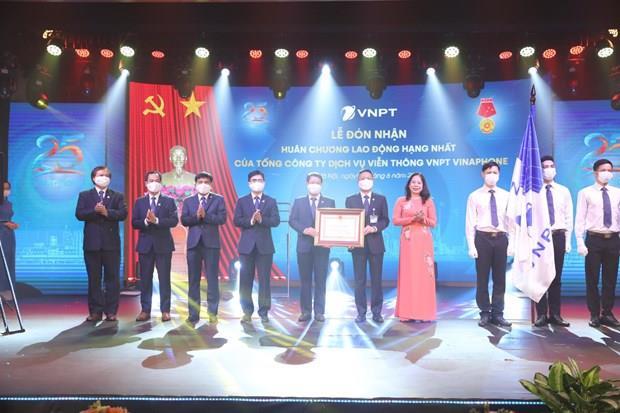 VNPT – VinaPhone awarded first-class Labour Order